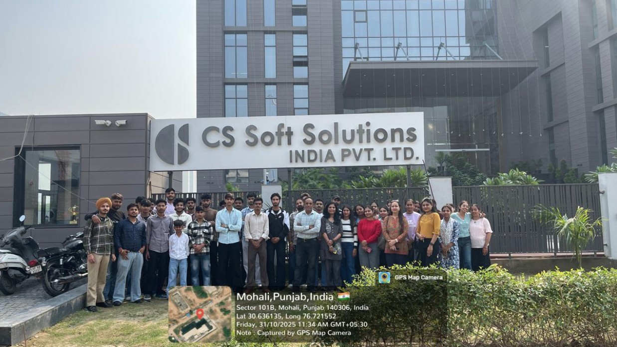 Industrial Visit Report CS Soft Solutions India Pvt Ltd